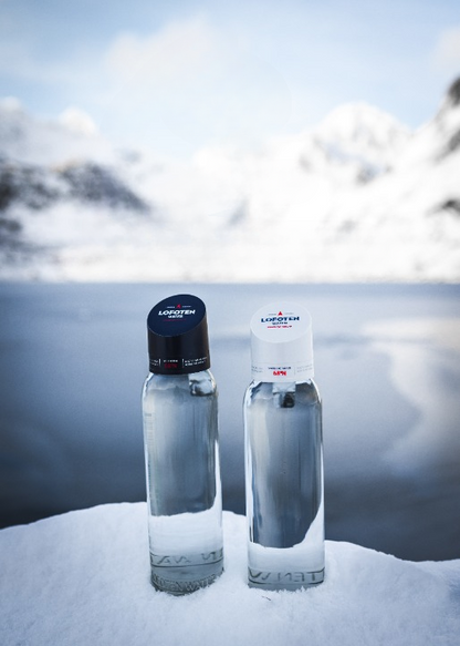 Agua ártica de Lofoten