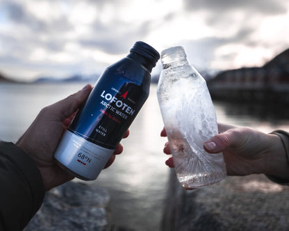 Agua ártica de Lofoten